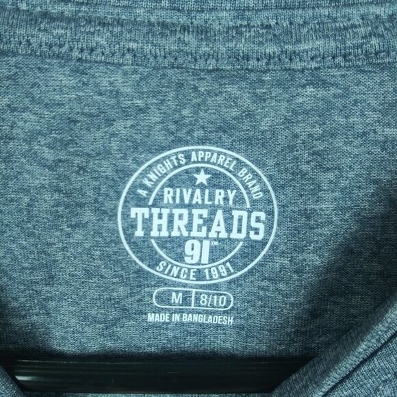 Virginia Tech Hokies Boys T Shirt Gray Medium 8/10 - Picture 2 of 4